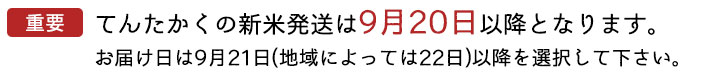 お米注意点